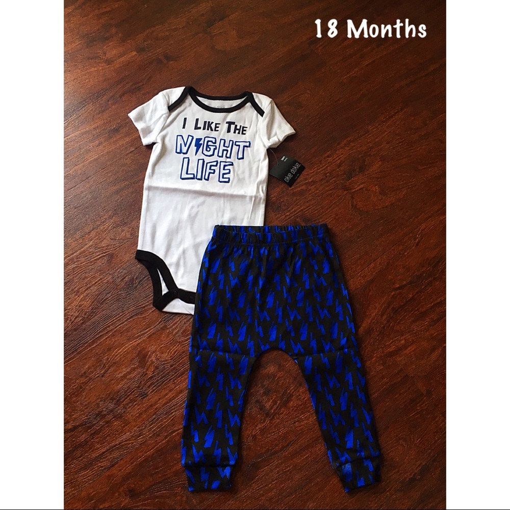 🚫SOLD🚫. ⚡️NWT 18M Toddler Boys Outfit Set
